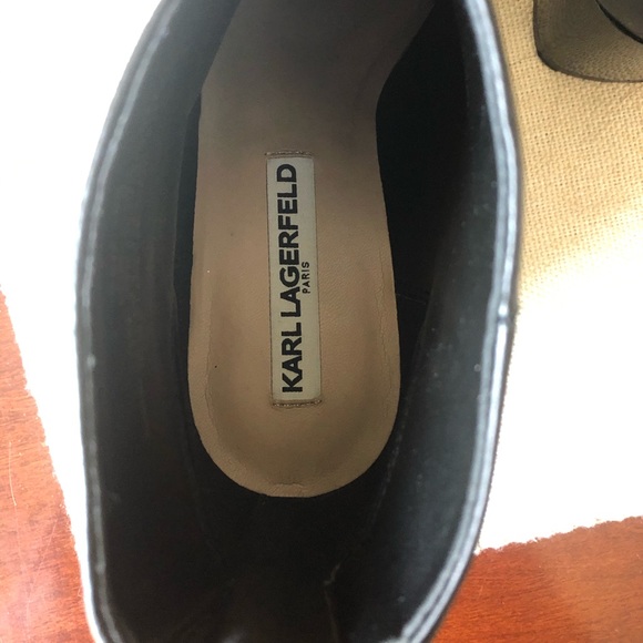 Karl Lagerfeld leather booties - Picture 5 of 8
